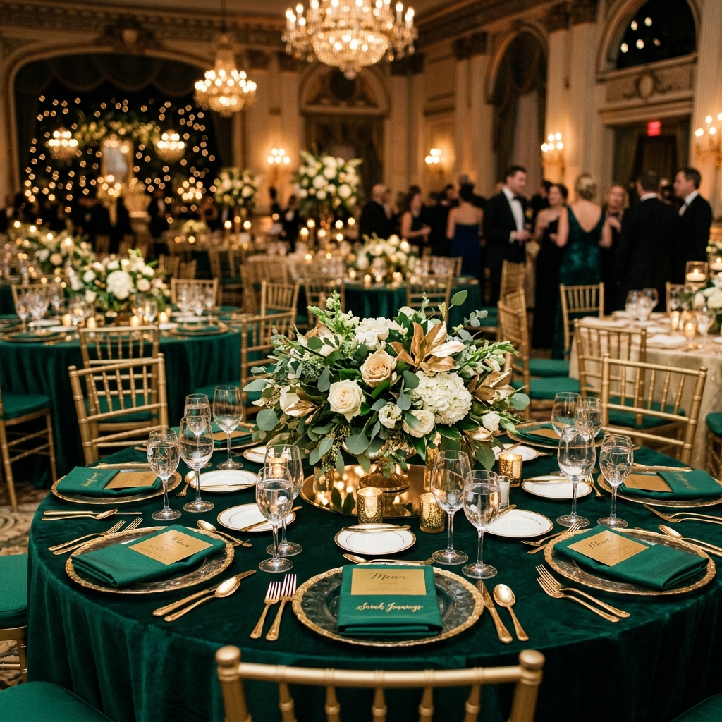 An elegant NaijaElite Cuisine catered event